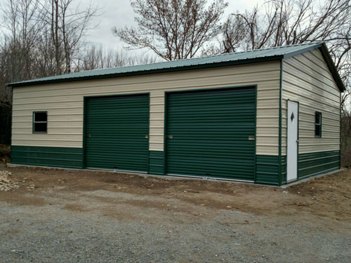 Metal Garage Construction